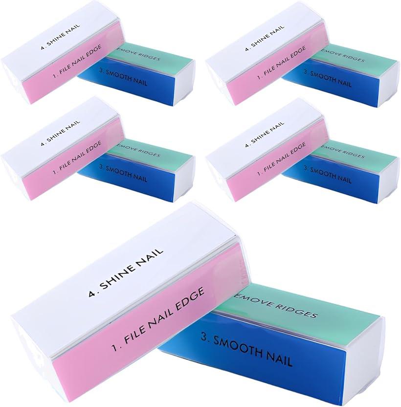 【楽天ランキング1位入賞】爪磨き 艶出し ネイルファイル スポンジ 爪やすり ネイルバッファー 10個セット