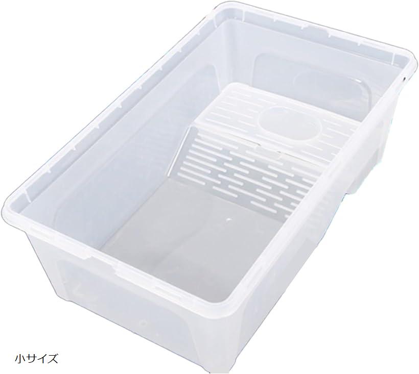 【楽天ランキング1位入賞】亀 水槽 カメ タートルボックス ひなたぼっこ 日光浴 飼育ケース 中サイズ 大サイズ 小サイズ