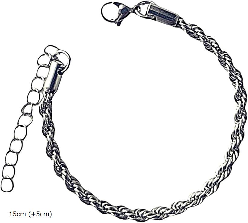 ブレスレット チェーンブレス アクセサリー 15cm (+5cm)