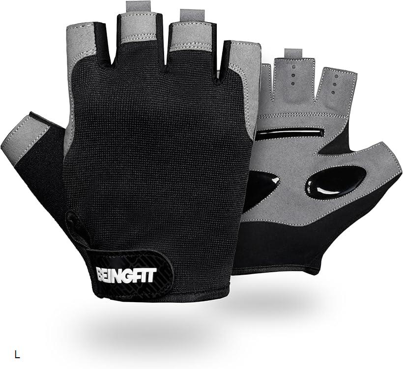 Beingfit トレーニンググローブ 筋トレ 男女兼用 懸垂・健身対応 ジム用手袋 グリップ M S L