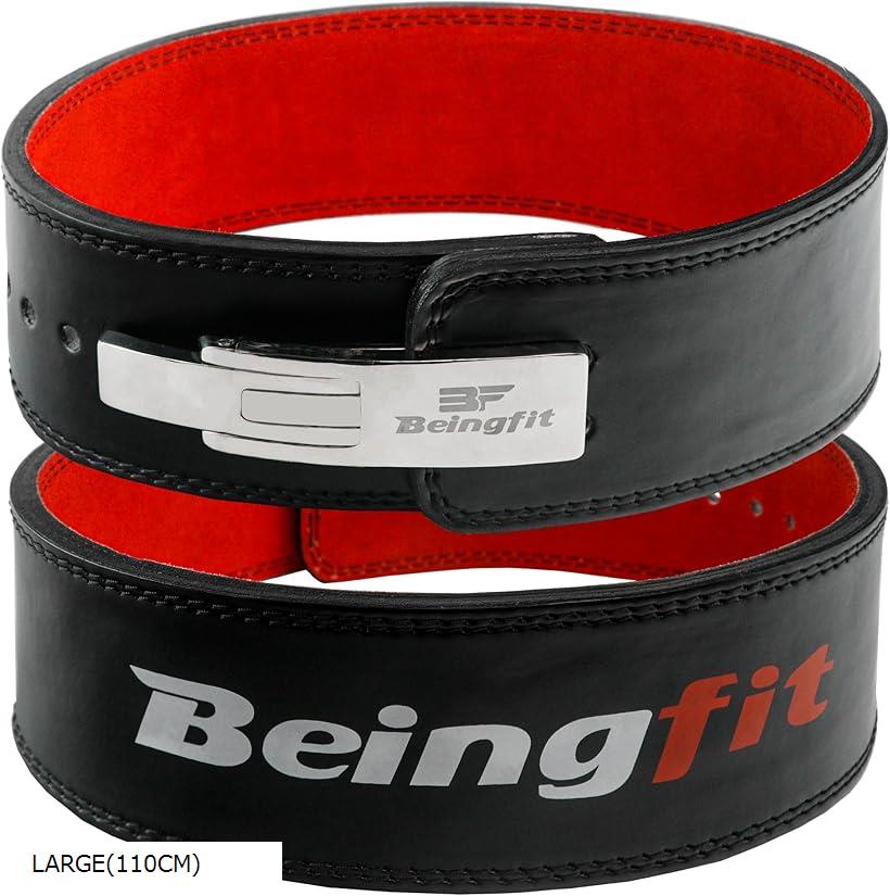 プロ仕様 レバーアクションベルト 筋トレベルト 高耐久 パワーベルト 快適フィット トレーニングベルト..