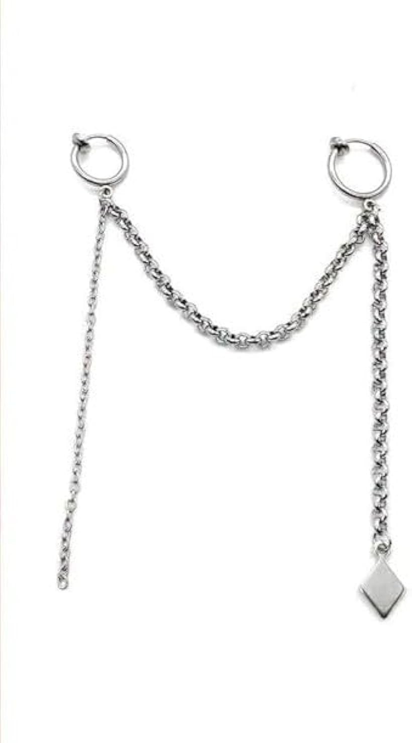 アクセサリー イヤリング フェイクピアス チェーンアクセ メンズ レディース