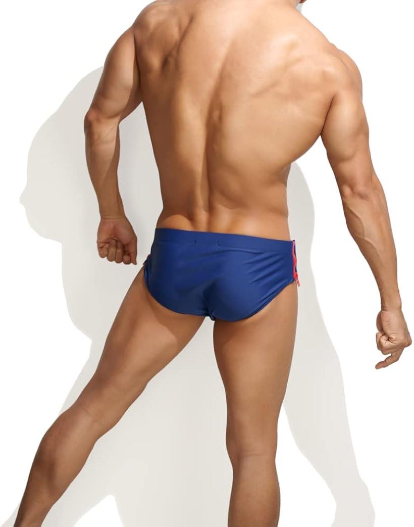 ビキニ 水着 ローライズ ファスナー サーフパンツ 股間パット 付 メンズ L 3L M XL 2L