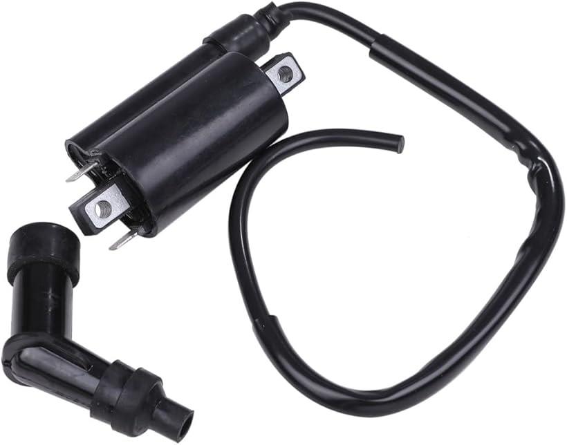 イグニッションコイル ポイント 点火式 12V バッテリー 変圧器 カスタム 交換 パーツ GR650 GSX250T GS400 GSX250E GSX400E GSX450E 等 汎用