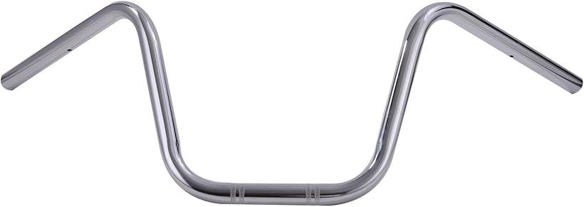 バイク 用 ハンドルバー アップ 1インチ 25.4mm スチール シャドウ レブル250 レブル500 イントルーダー 等 汎用 社外品 カスタムパーツ