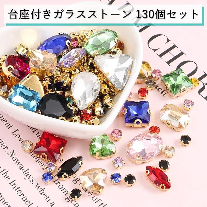 デザインネイルパーツ ジュエリースタッズ(パールムーン)【KJN-03】ネイルグッズ ネイル用品 かわいい 簡単 貼るだけ ネイルアート