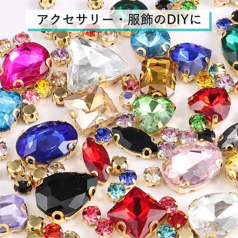 デザインネイルパーツ ジュエリースタッズ(パールムーン)【KJN-03】ネイルグッズ ネイル用品 かわいい 簡単 貼るだけ ネイルアート