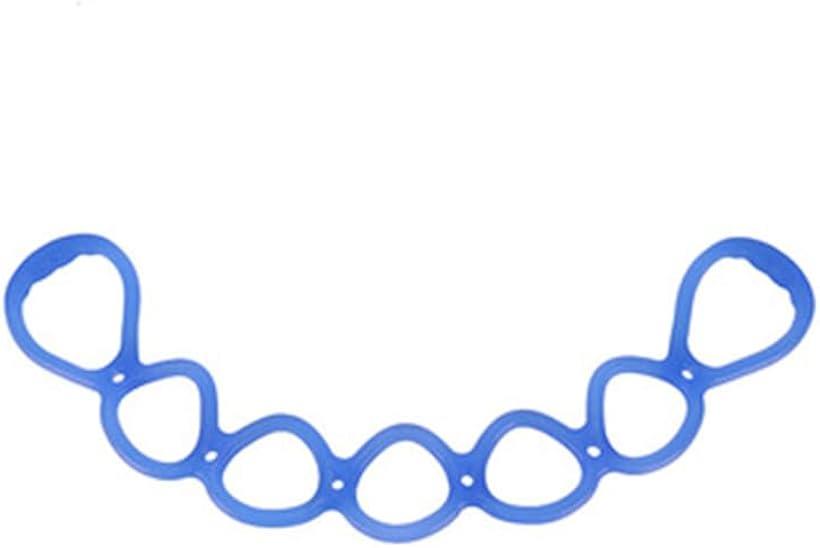 マルチチューブ フィットネス トレーニング ストレッチ エクササイズバンド ゴム 7段階 負荷調節