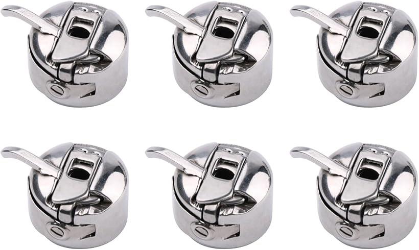 互換品 ボビンケース 家庭用 汎用 ミシン 6個セット