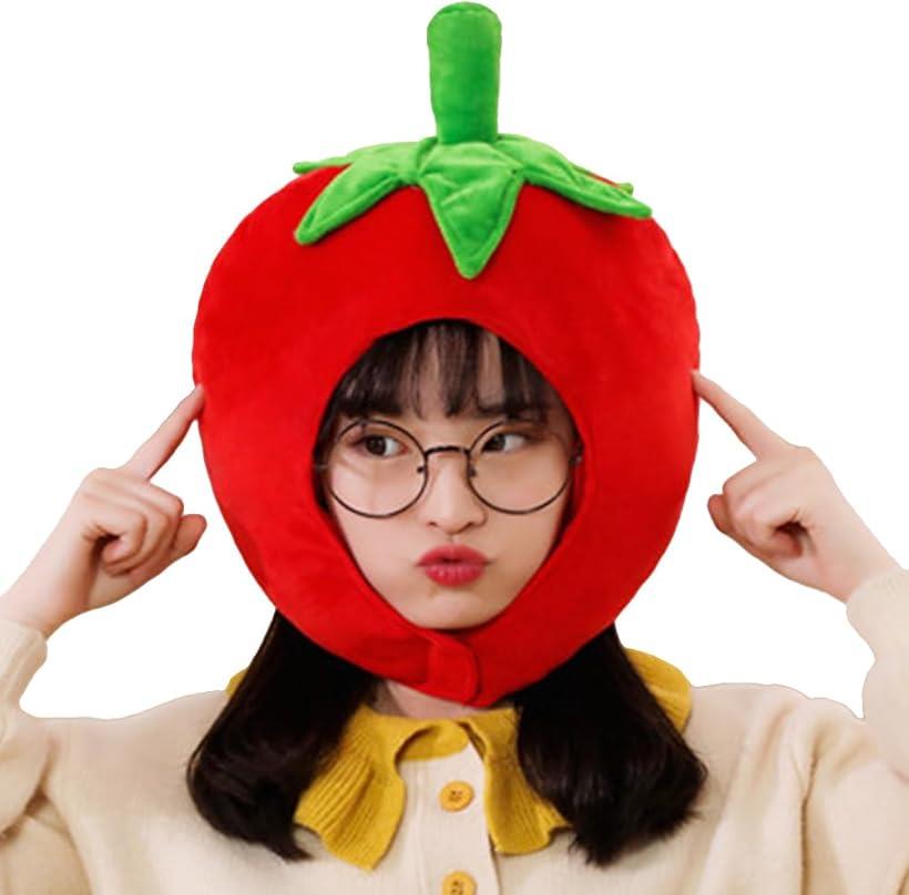トマトの被り物 コスプレ 変装 イベント 着ぐるみ