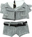 人形 ぬいぐるみ 服 ぬい服 シャツ ズボン ベルト スーツ ベスト ネクタイ セット かわいい