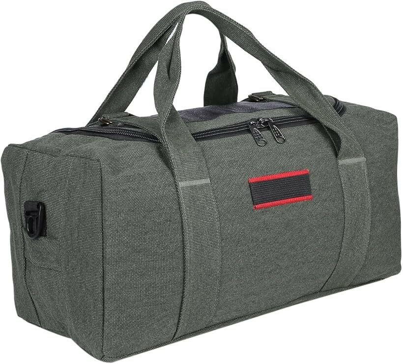 バンモーレ 大型収納 トートバッグ アウトドアバッグ キャンプ道具収納 収納袋 グリーン M (グリーン, M)