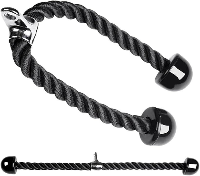 トライセップロープ 70cm 腹筋 背筋 二頭筋 三頭筋 筋トレ フィットネス トレーニング用品