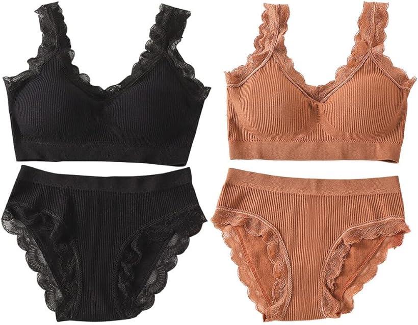 ショーツセット フリーサイズ スポーツブラ マタニティブラ ノンワイヤーブラジャー ブラショーツセット