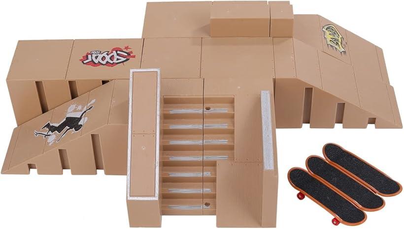 指スケボー TypeA パークキット フィンガー ボード セット 初心者練習