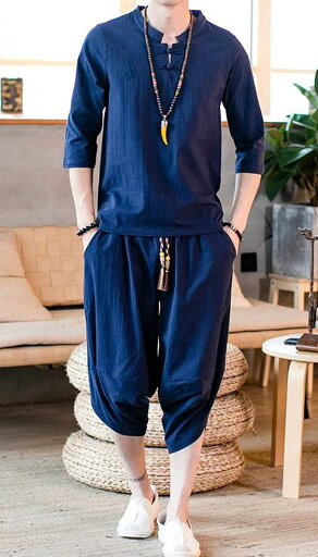 ケースタイル アップ甚平 メンズ 半袖