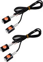 互換品ミニ ウインカー 12V バイク LED 汎用 ライト マイクロウィンカー 小さい 軽い ミニモト カスタム