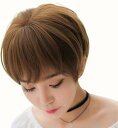 ウィッグ ショート ボブ フルウィッグ ふんわり 大人可愛い 自然 かつら ストレート ショートヘア 小顔効果 耐熱 男装