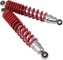 互換品リアショックサスペンション 左右セット 穴間 310mm 汎用 バイク 部品 パーツ タイヤ ブレーキ フォーク 修理