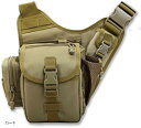 フィッシングバッグ ル アーバッグ 多機能 ショルダーバッグ カーキ