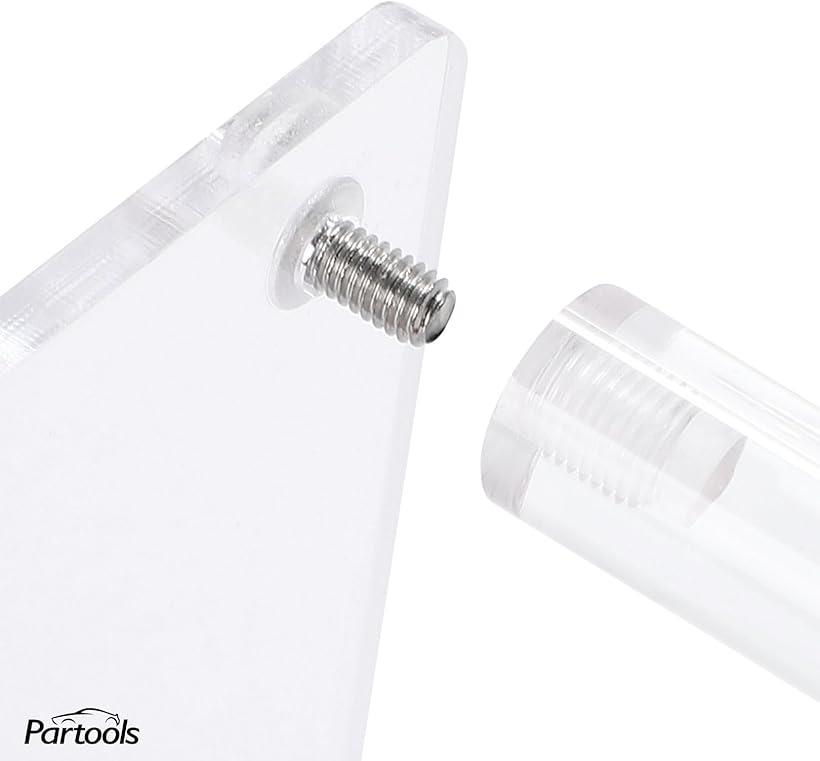 アクリルディスプレイスタンド クリア 2個セット フィギュア 小物展示用 組み立て式