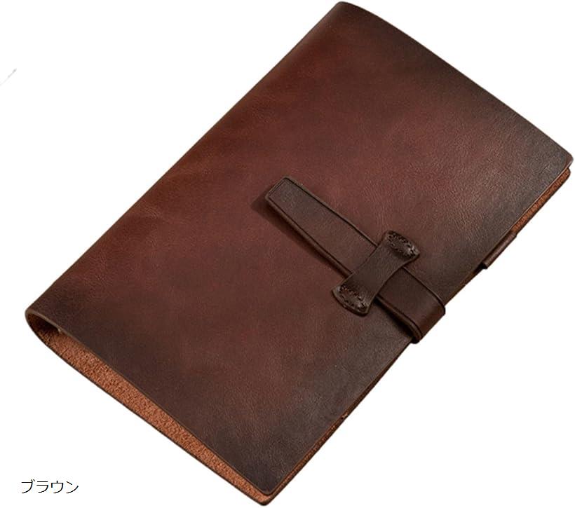 システム手帳 メモ帳 手帳カバー 手帳ケース ノート PU バイブル ビジネス 仕事用 ネイビー ブラック ブラウン