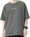 アスペルシオ ストリート系 半袖 Tシャツ クルーネック オシャレ 英字 プリント プルオーバー メンズ ショートスリーブ カットソー ラウンドネック アメカジ レゲエ サラサラ 涼しい 襟なし クラッシック