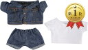 【楽天ランキング1位入賞】ぬい服 ぬいぐるみ 20cm デニムジャケット ズボン Tシャツ 人形