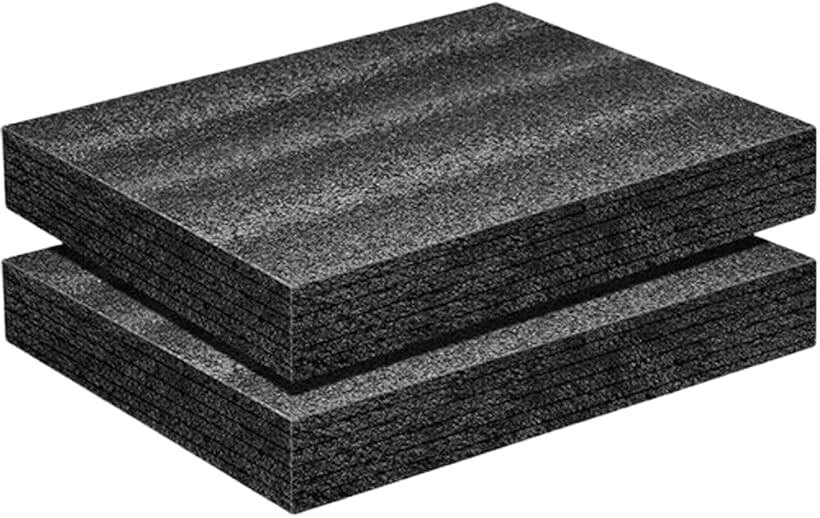 緩衝材 クッション材 ウレタンフォーム スポンジ ブロッククッション ブラック 25x30x4cm 個 (25x30x4cm)