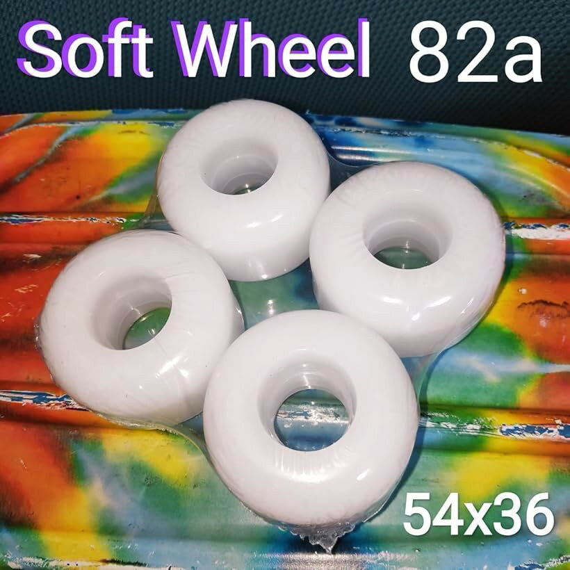 スケボー ウィール ソフトウィール ハードウィール スケートボードウィール スケートボードタイヤ スケボーウィール 82a コニカル 54mm