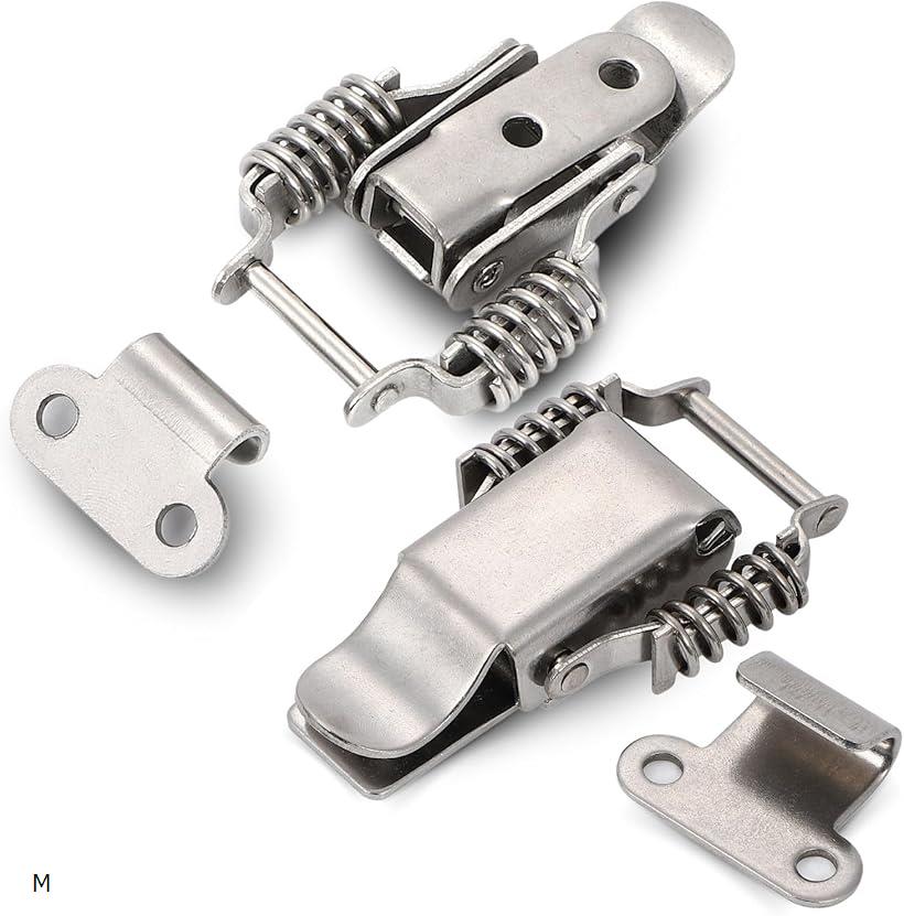 トランク フック キャッチ クリップ ケース ステンレス リア ゲート 外付け 留め具 農機具 ボートDIY ..