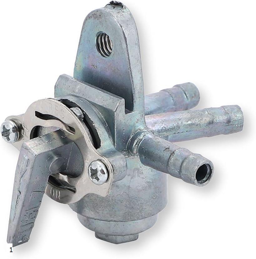 互換品 燃料 タンク ガソリン フューエル コック ホース 除雪機 パーツ ヤマハ パッソル 3WAY バルブ ..