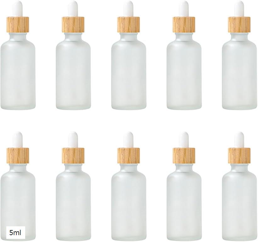 スポイトボトル アロマボトル ガラス 詰替え 保存容器 精油 香水 10本セット 5ml