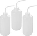 AllBright ウォッシュボトル 噴出ボトル 水やり 園芸 500ml 目盛り付き 植物 半透明 3個セット