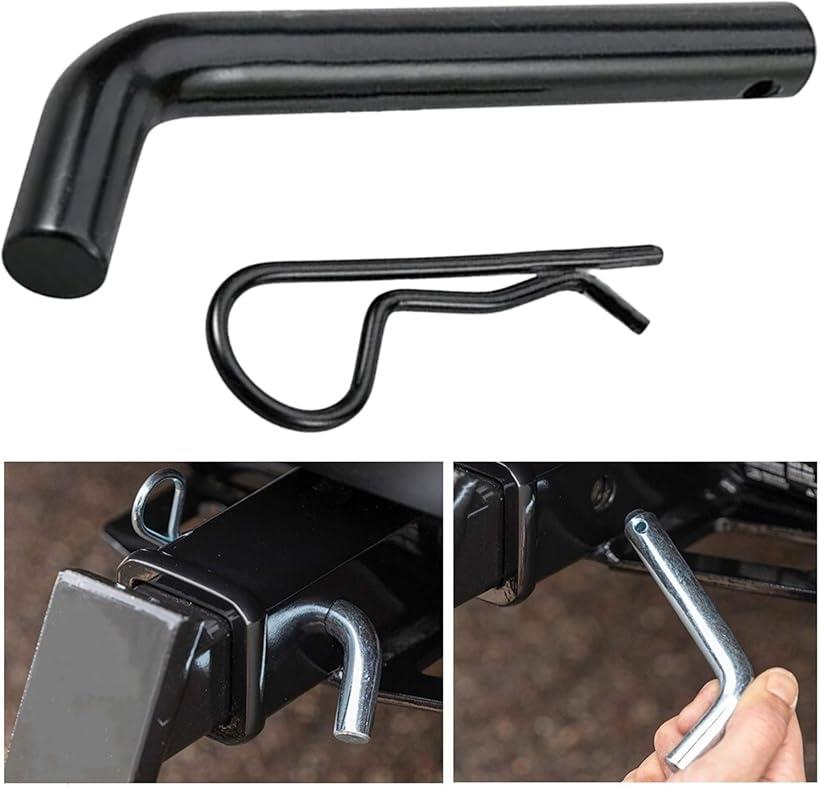 互換品 ヒッチピン ロックピン トレーラーヒッチ ヒッチメンバー 2インチ角 2.5インチ角 40mm角にも適..