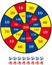 ダーツ ボール おもちゃ 的当て ゲーム ボード 遊び道具
