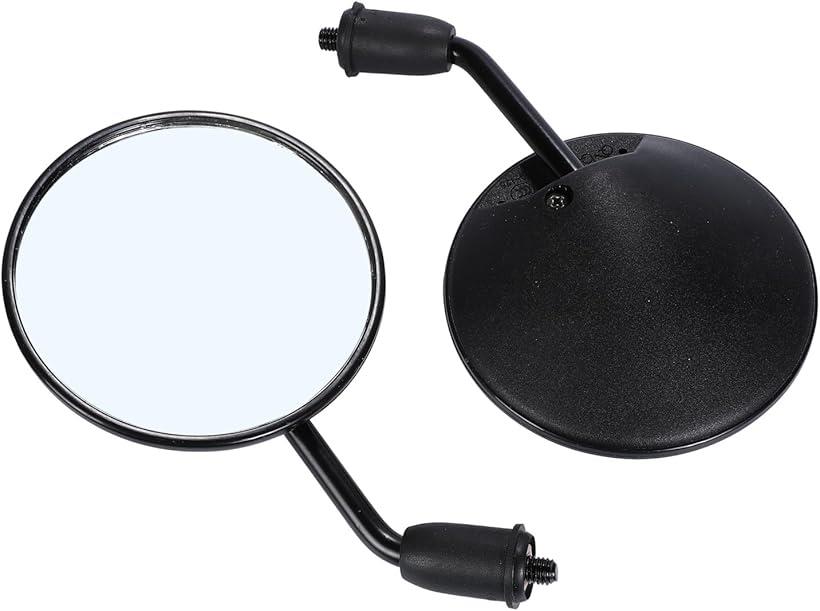 超ショート ミラー バイク 汎用 8mm 原付 TODAY モンキー エイプ ディオ 正ネジタイプ2個