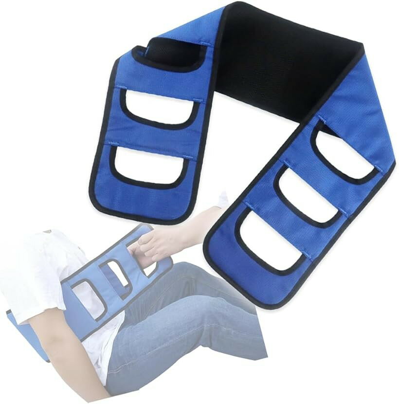 トランスファーベルト 介護用 移乗補助ベルト 患者用 移動支援 安全設計 取っ手付き 在宅 病院 介助補助具