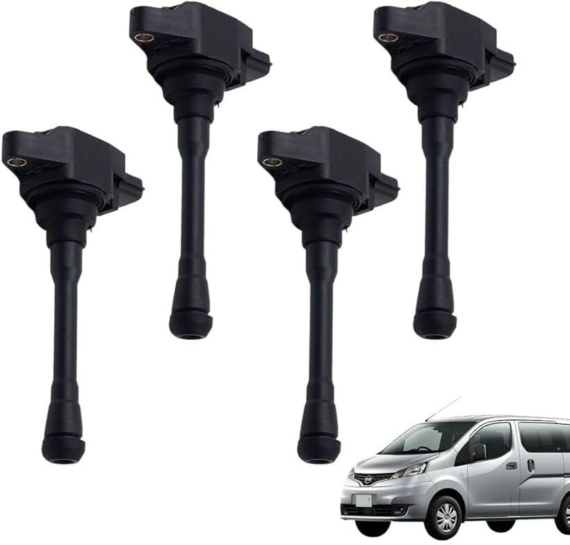 互換品 互換品 日産 VM20 イグニッションコイル 4本 セット NV200バネット 純正同等品 22448-1KT0A 22448-JA00C スパークプラグ