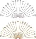 約160本入 2色 9ピン qピン 304ステンレス製 アクセサリーパーツ DIY用 ジュエリー用 ハンドメイド 手芸 手作り 材料 素材(3)