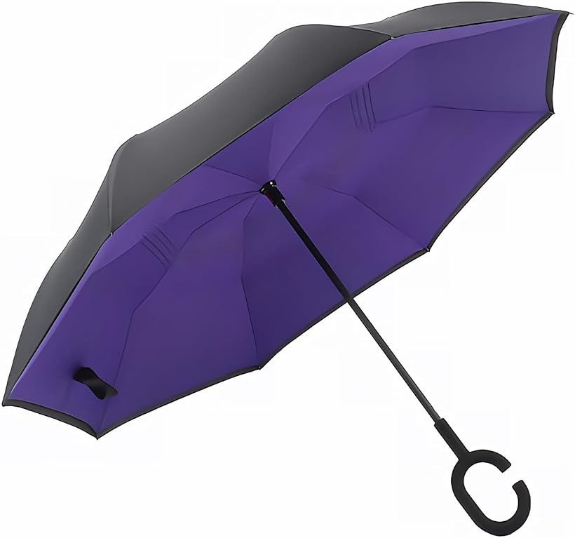 バリエーションコード : 2b9fy08vup商品コード2b9fiw02cl商品名逆さ 逆折り式 逆開き 傘 閉じると自立可能 108cm 8本骨 晴雨兼用 UVカット 遮光遮熱ブランドアキラトレーディングカラー紫逆さ 逆折り式 逆開き 傘は、使いやすさを追求したアイテム。80cmの大きさで携帯性にも優れ、8本骨のしっかりしたつくりで風の強い日でも安心。閉じた状態で自立します。閉じた時に濡れた面が内側になる逆さ傘。手を濡らさずに傘を巻けるし、衣類も濡らしません。車や電車の中でも便利で周りの方に迷惑をかけないです。丁寧で丈夫な仕上げの2重生地は晴雨兼用で、急な雨や日差しもしっかりカバーします。さらに、UVカット機能や遮光遮熱機能も備えているので、夏場の紫外線や熱からもしっかり守ってくれます。この逆さ 逆折り式 逆開き 傘は、機能性だけでなくデザイン性も抜群。シンプルでスタイリッシュなデザインは、どんなファッションにもマッチし、おしゃれを楽しみたい方にもおすすめです。優れた機能とおしゃれさが融合した逆さ 逆折り式 逆開き 傘で、晴れの日も雨の日も快適に過ごしましょう。傘は末広がりな形から 結婚祝 出産祝 誕生日 プレゼント 還暦 入学祝 入園祝 卒業祝 卒園祝 引越し祝 母の日 父の日 敬老の日 七五三 こどもの日 クリスマス バレンタイン ホワイトデー お返し 内祝い 新生活 新社会人 入社祝　のプレゼントなどのギフトシーンにもおすすめです。※ 他ネットショップでも併売しているため、ご注文後に在庫切れとなる場合があります。予めご了承ください。※ 品薄または希少等の理由により、参考価格よりも高い価格で販売されている場合があります。ご注文の際には必ず販売価格をご確認ください。※ 沖縄県、離島または一部地域の場合、別途送料の負担をお願いする場合があります。予めご了承ください。※ お使いのモニタにより写真の色が実際の商品の色と異なる場合や、イメージに差異が生じることがあります。予めご了承ください。※ 商品の詳細（カラー・数量・サイズ 等）については、ページ内の商品説明をご確認のうえ、ご注文ください。※ モバイル版・スマホ版ページでは、お使いの端末によっては一部の情報が表示されないことがあります。すべての記載情報をご確認するには、PC版ページをご覧ください。