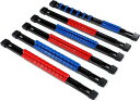 ソケットホルダー ソケットオーガナイザー ABS 工具 金具 ツールボックス コンパクト ポータブル 6列 6ピース セット