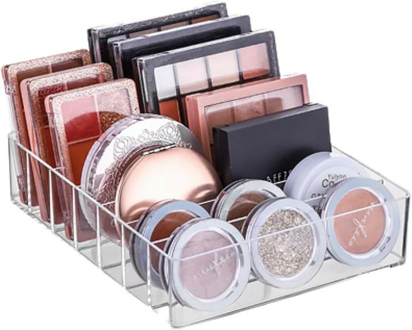 コスメ収納 アクリルスタンド 化粧品 メイク収納 化粧ケース 化粧品収納ボックス クリアケース 7仕切り