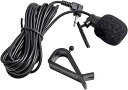 互換品 汎用 2.5mm端子 3M ハンズフリー カーナビ 音声入力 マイク 全方向性 高感度 防風カバー 外部 楽ナビ サイバーナビ