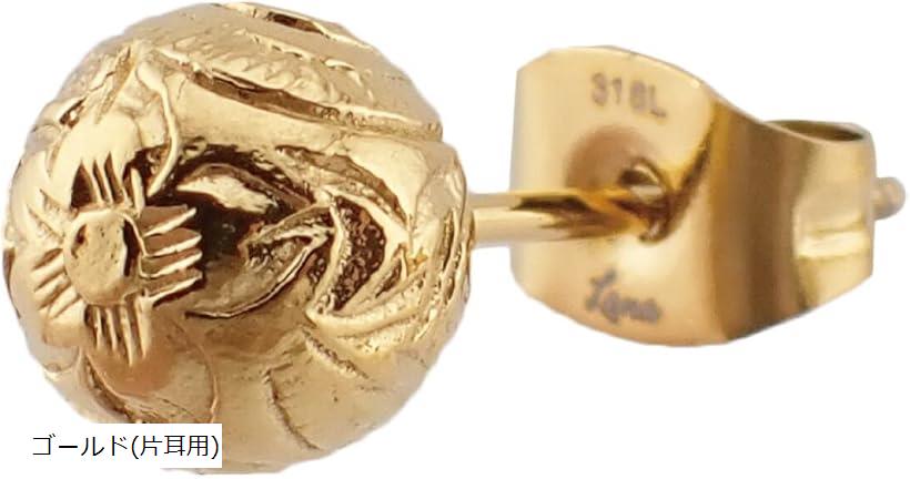 素材 サージカルステンレス316L製 サイズ 直径：約7.0mm 厚み：約7.0mm ポスト長さ：約11.0mm ポスト太さ：約0.8mm＊こちらの商品は片耳用(1個売り)となります。両耳にお付け頂きたい場合は2つお買い求め下さい。定番ボー...