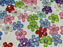 *100個* デコパーツ フラワー 10mm キラキラ ラインストーン ネイル 花