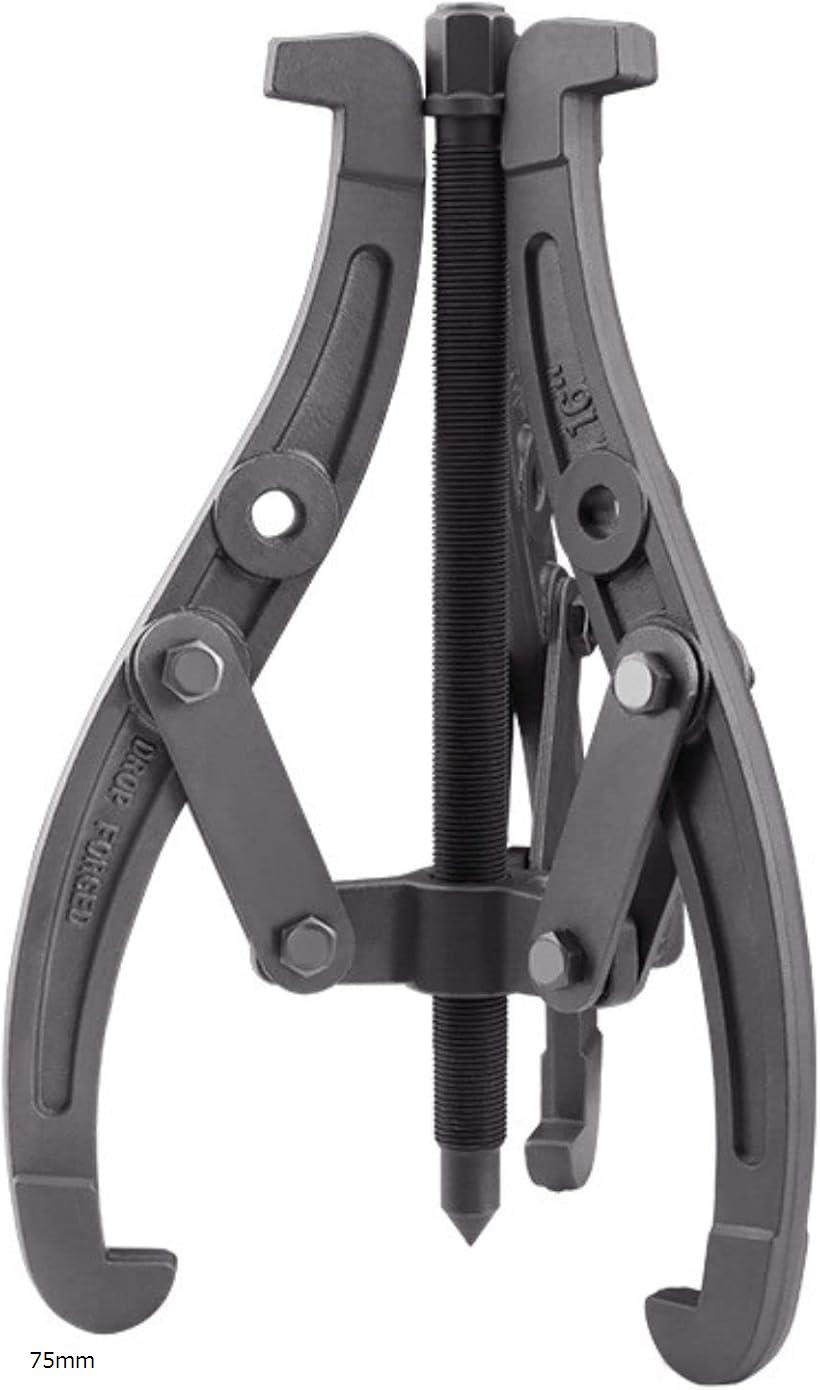 ギア プーラー 車 工具 プーリー 抜き ベアリング 金具 ギヤ 外し 2本 爪 3本爪 100mm 150mm 75mm