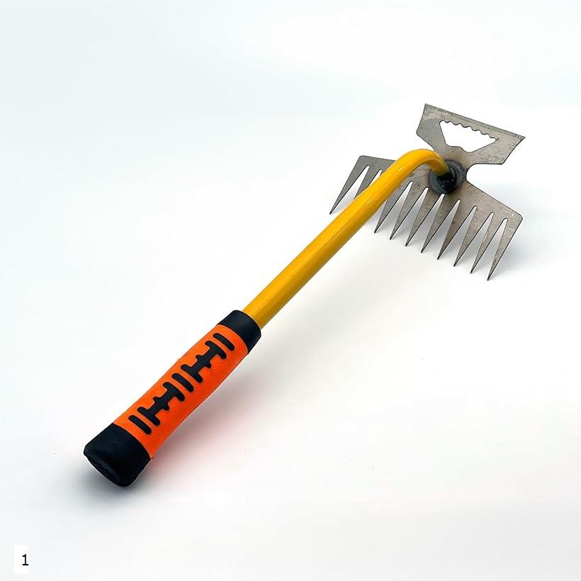 Misora Pocket 草取り道具 雑草ブラシ 雑草取り 根こそぎ 雑草抜き 草刈り道具 雑草取り器具 1本 1