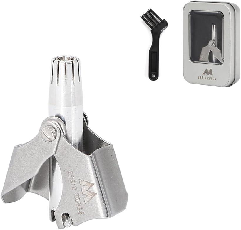 トータルビューティアドバイザー監修鼻毛カッター 手動式 エチケットカッター 鼻毛切り 水洗い可能 鼻毛処理 回転式 小型 電池不要 安全性 12枚立体ブレード ...