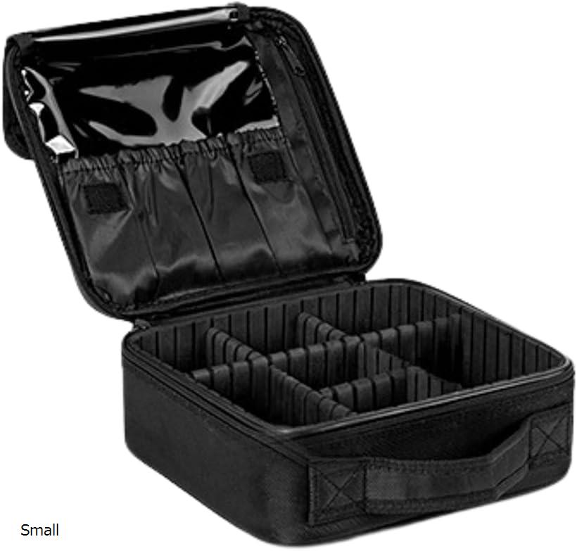 メイクボックス メイクポーチ コスメボックス 化粧ポーチ 大容量 化粧品 メイク収納 コスメ収納 23.5cmx26.5cm S Medium Large Small